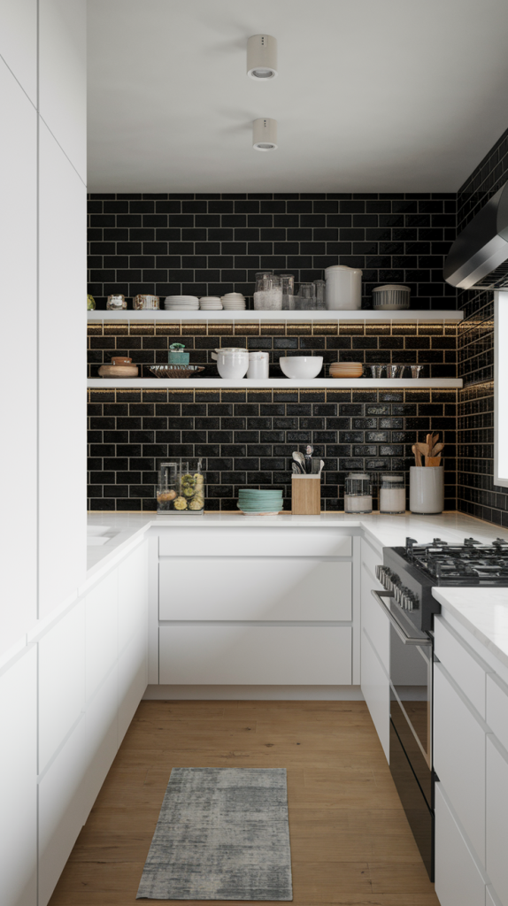 Chic Contrast: 32 Elegant Black And White Kitchen Ideas For Every Style