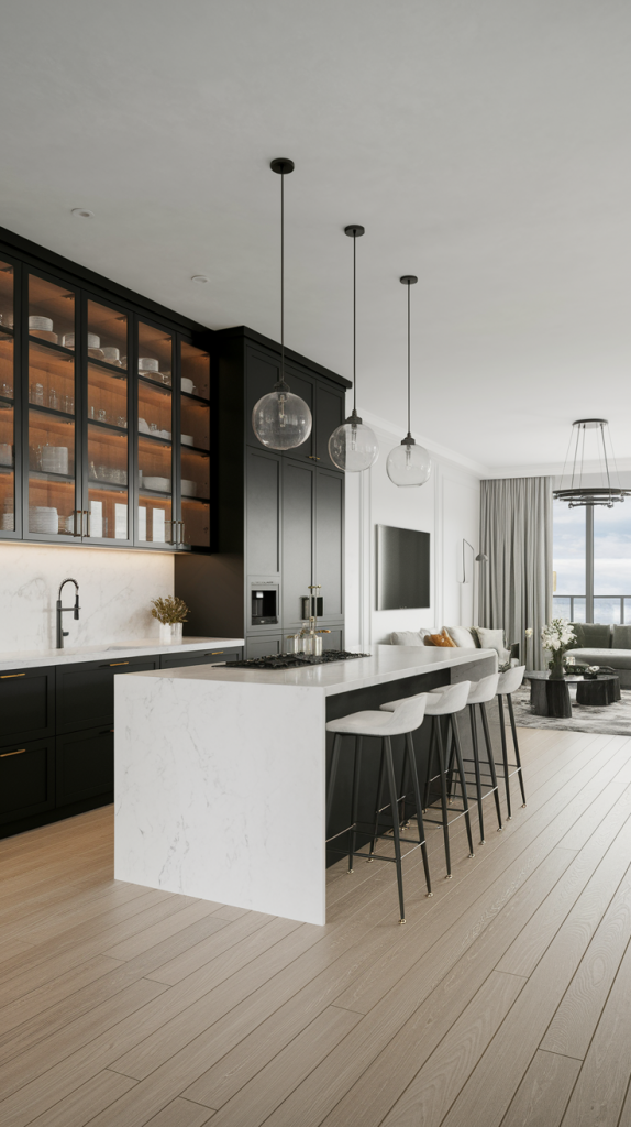 Chic Contrast: 32 Elegant Black And White Kitchen Ideas For Every Style