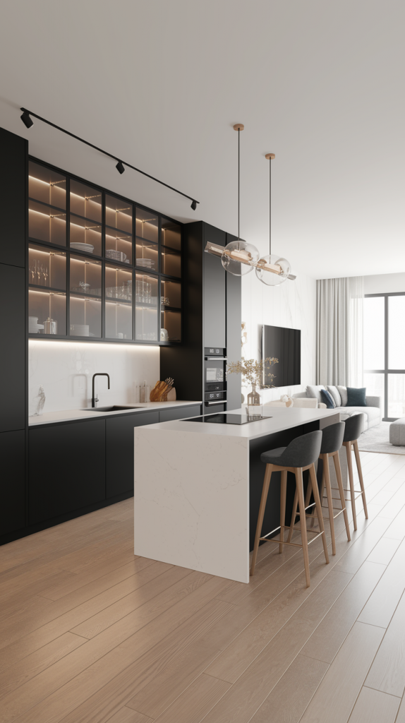 Chic Contrast: 32 Elegant Black And White Kitchen Ideas For Every Style