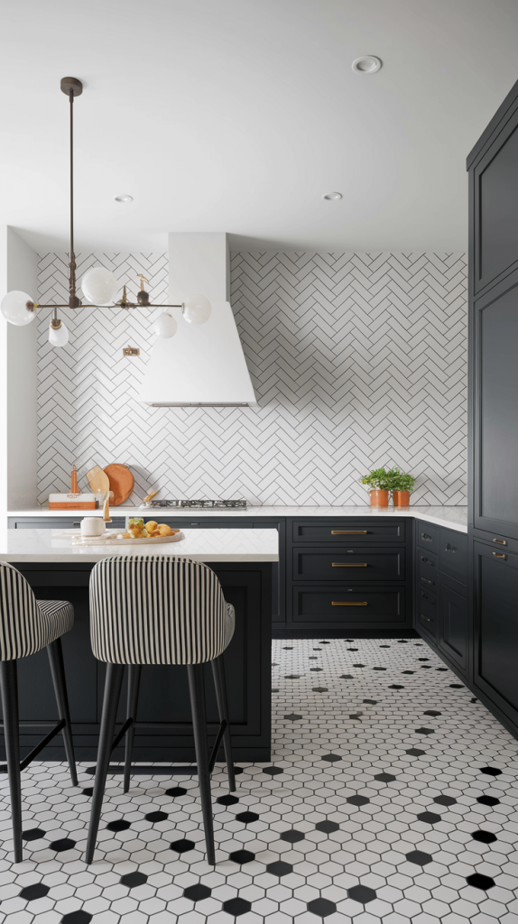 Chic Contrast: 32 Elegant Black And White Kitchen Ideas For Every Style