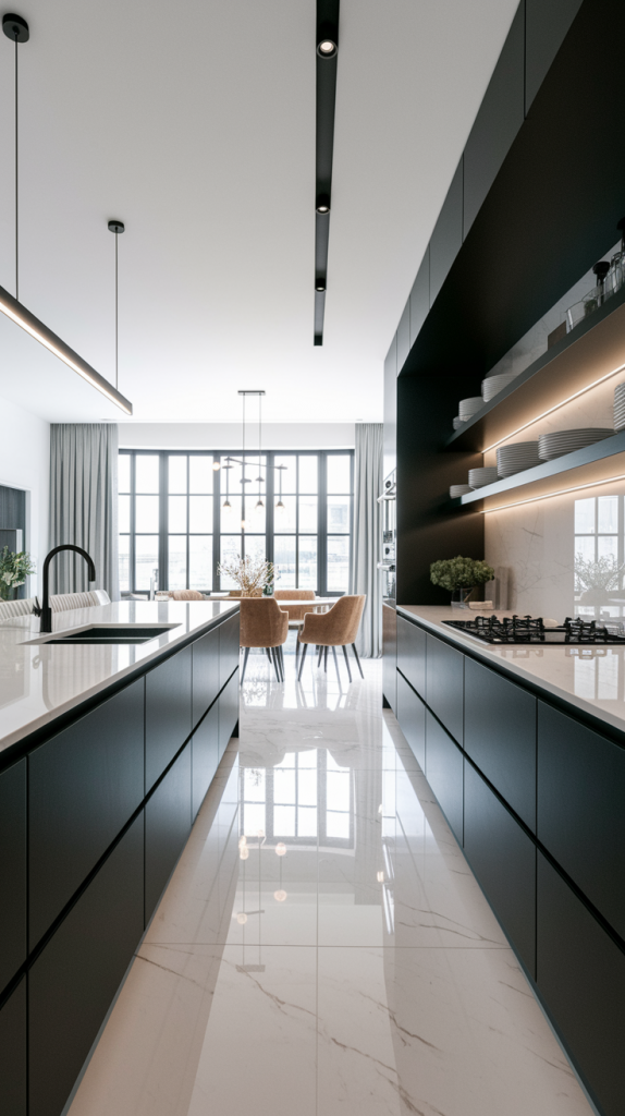 Chic Contrast: 32 Elegant Black And White Kitchen Ideas For Every Style