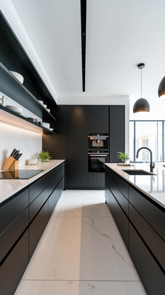 Chic Contrast: 32 Elegant Black And White Kitchen Ideas For Every Style