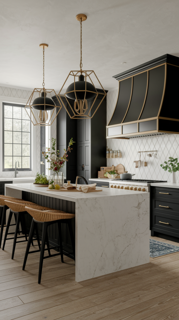 Chic Contrast: 32 Elegant Black And White Kitchen Ideas For Every Style