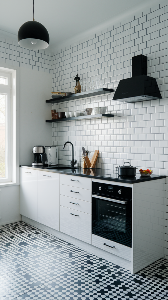 Chic Contrast: 32 Elegant Black And White Kitchen Ideas For Every Style