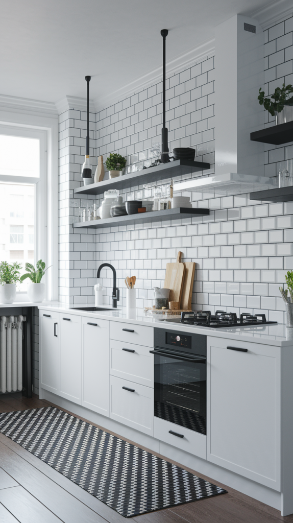 Chic Contrast: 32 Elegant Black And White Kitchen Ideas For Every Style