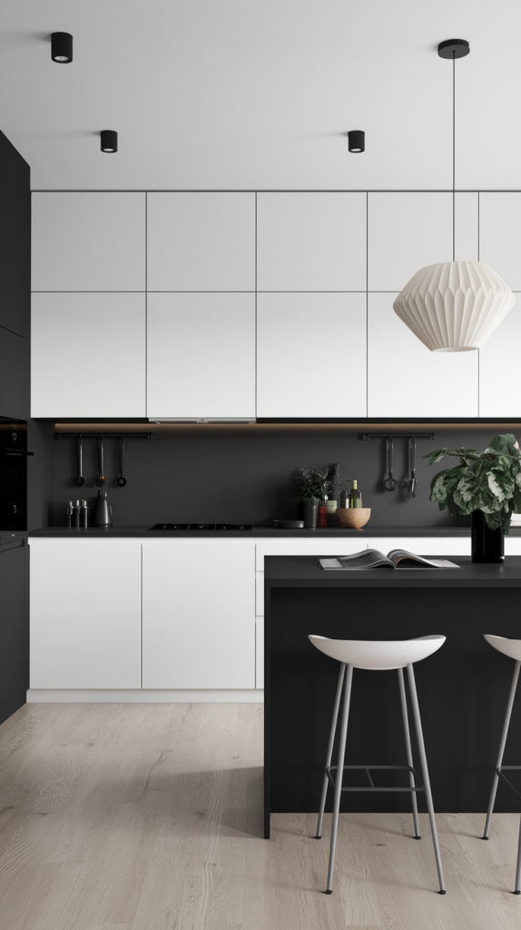 Chic Contrast: 32 Elegant Black And White Kitchen Ideas For Every Style