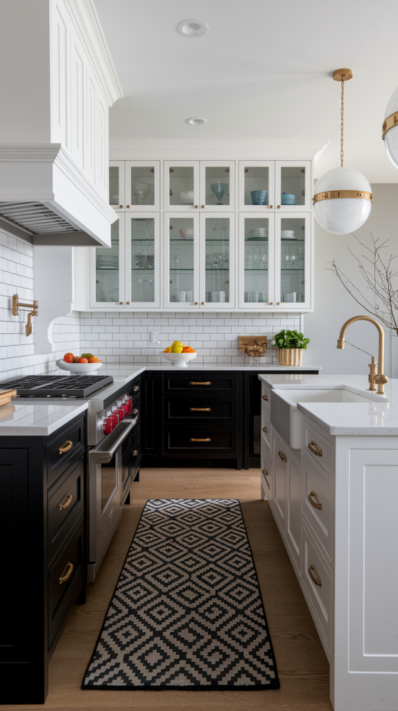 Chic Contrast: 32 Elegant Black And White Kitchen Ideas For Every Style