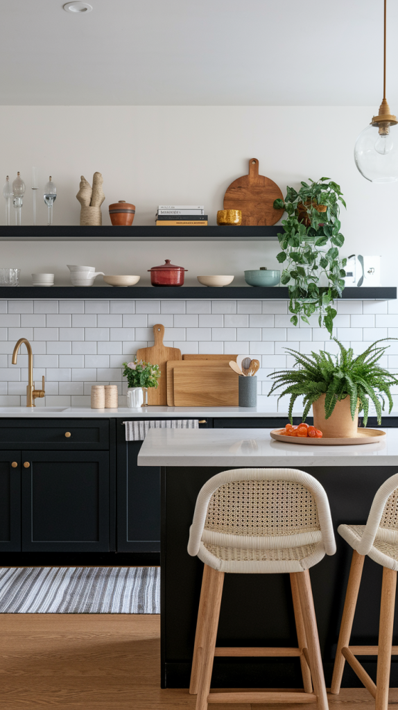 Chic Contrast: 32 Elegant Black And White Kitchen Ideas For Every Style