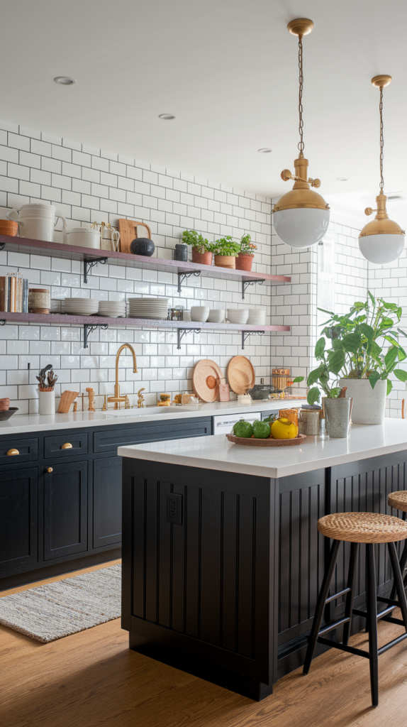 Chic Contrast: 32 Elegant Black And White Kitchen Ideas For Every Style