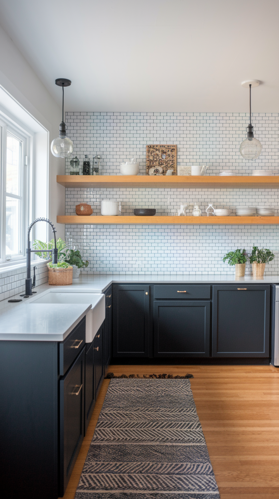 Chic Contrast: 32 Elegant Black And White Kitchen Ideas For Every Style