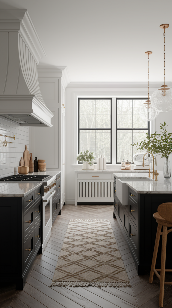 Chic Contrast: 32 Elegant Black And White Kitchen Ideas For Every Style