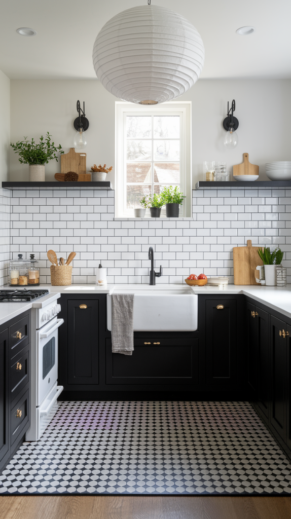 Chic Contrast: 32 Elegant Black And White Kitchen Ideas For Every Style
