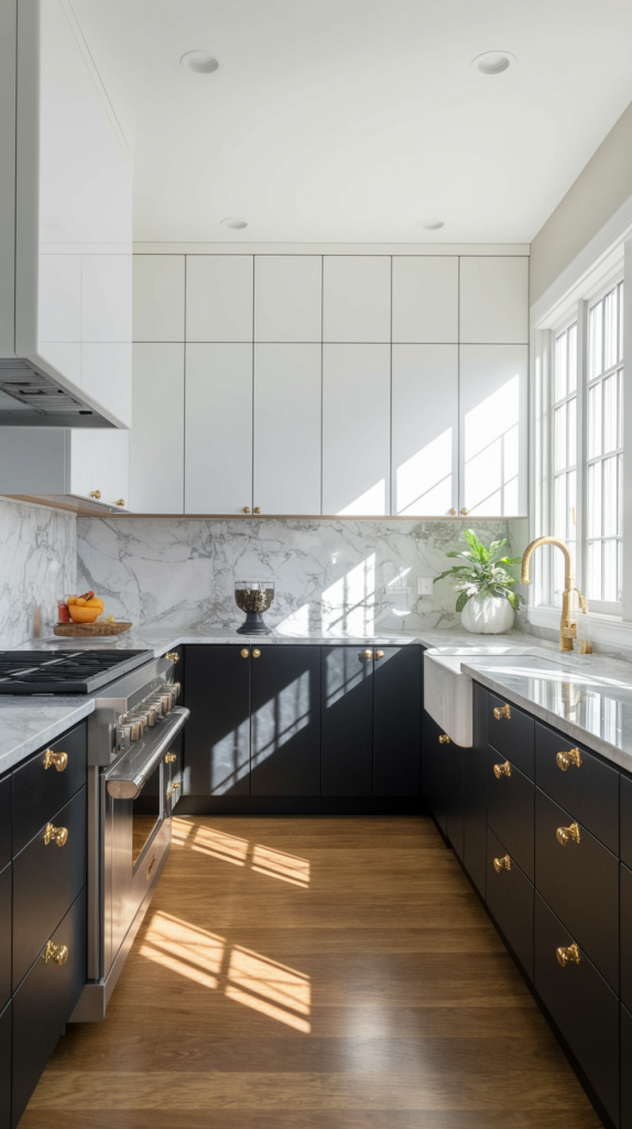 27 Stylish Black And White Kitchen Designs To Inspire Your Next Remodel