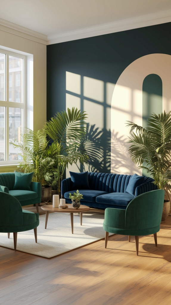 Refreshing Blue And Green Living Room Ideas For Every Style