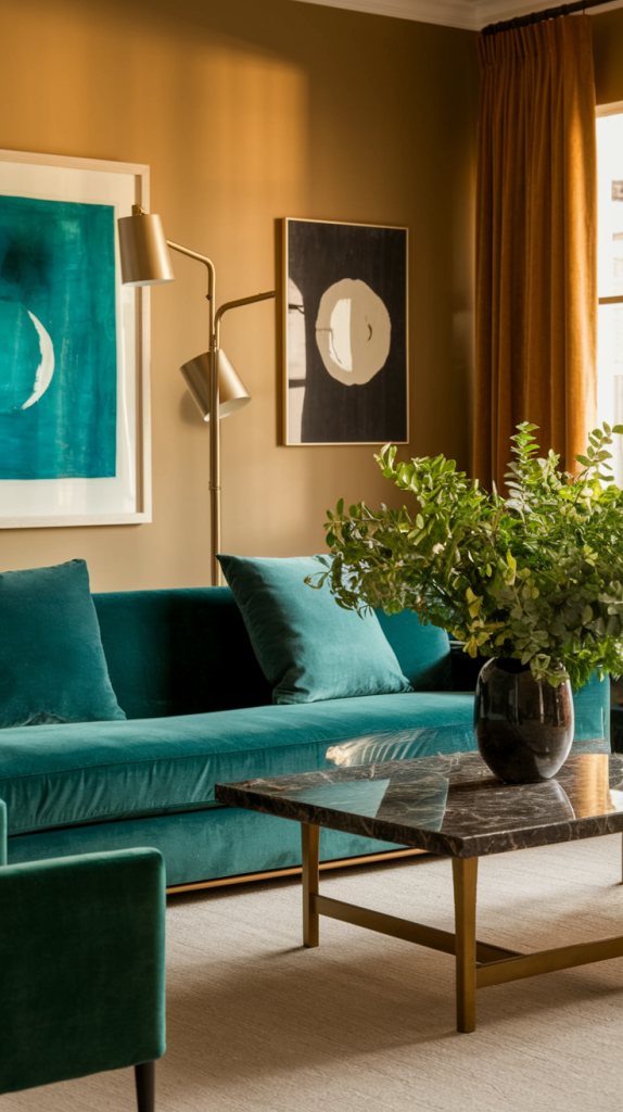 Refreshing Blue And Green Living Room Ideas For Every Style