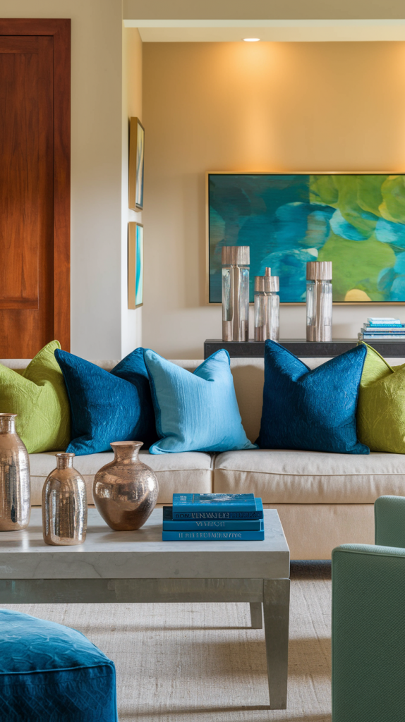 Refreshing Blue And Green Living Room Ideas For Every Style