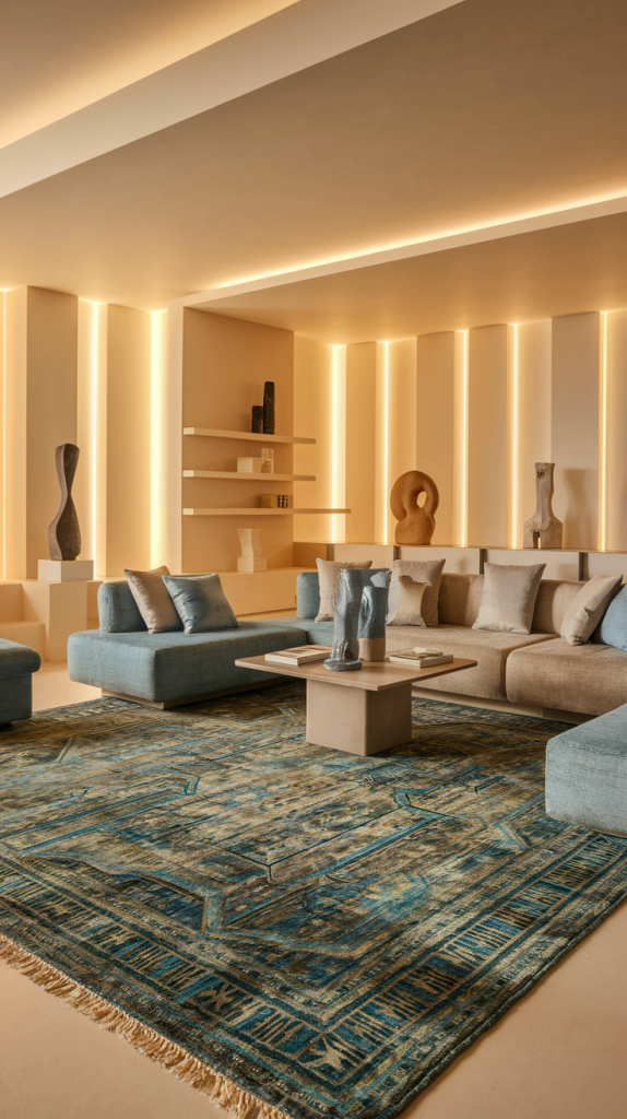 Refreshing Blue And Green Living Room Ideas For Every Style