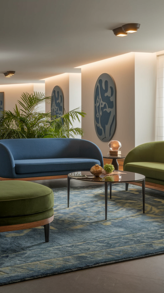 Refreshing Blue And Green Living Room Ideas For Every Style