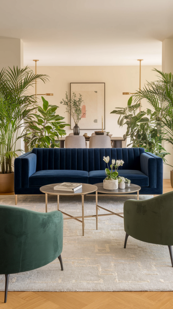 Refreshing Blue And Green Living Room Ideas For Every Style