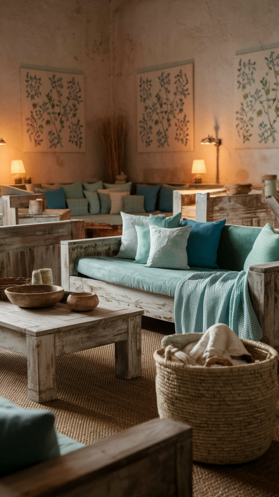 Refreshing Blue And Green Living Room Ideas For Every Style