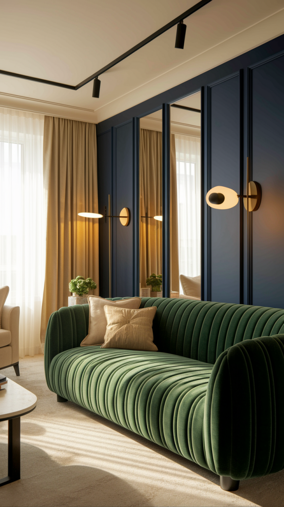 Refreshing Blue And Green Living Room Ideas For Every Style