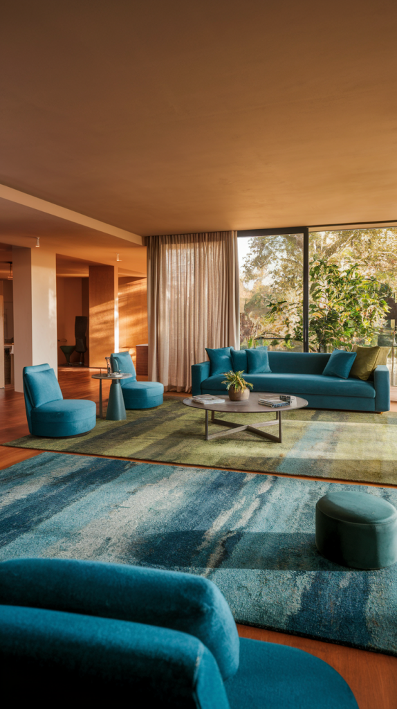 Refreshing Blue And Green Living Room Ideas For Every Style