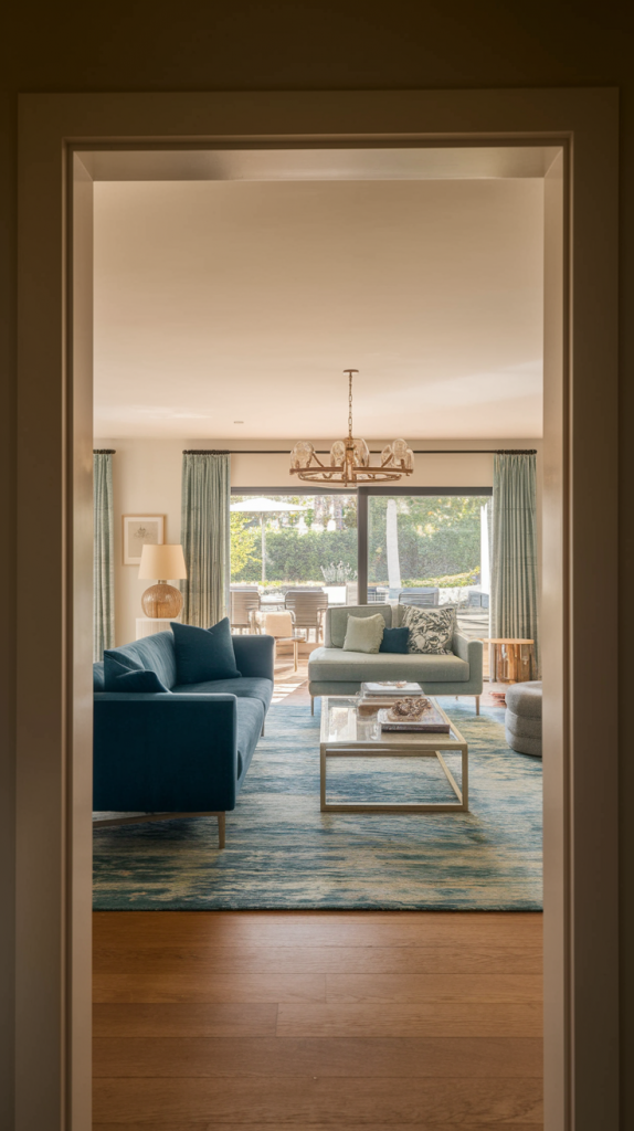 Refreshing Blue And Green Living Room Ideas For Every Style