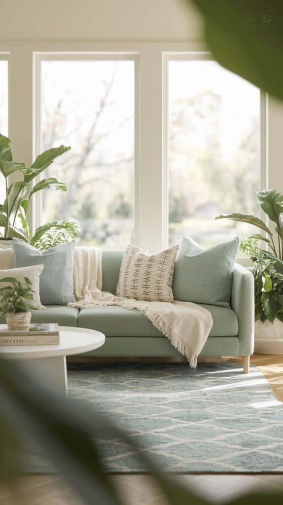 Refreshing Blue And Green Living Room Ideas For Every Style