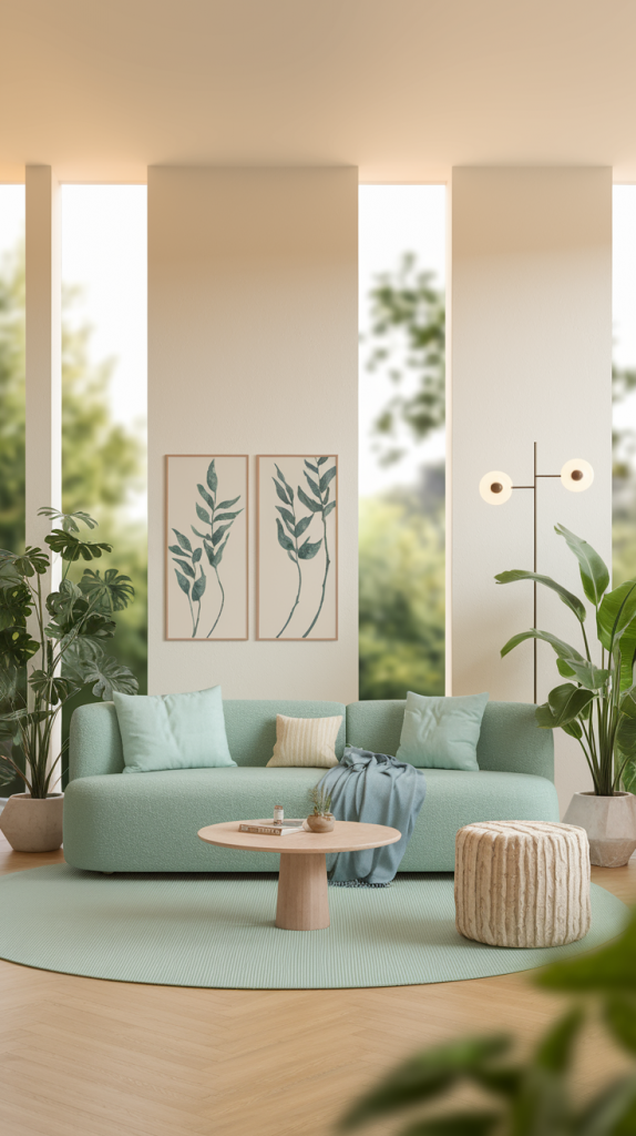 Refreshing Blue And Green Living Room Ideas For Every Style