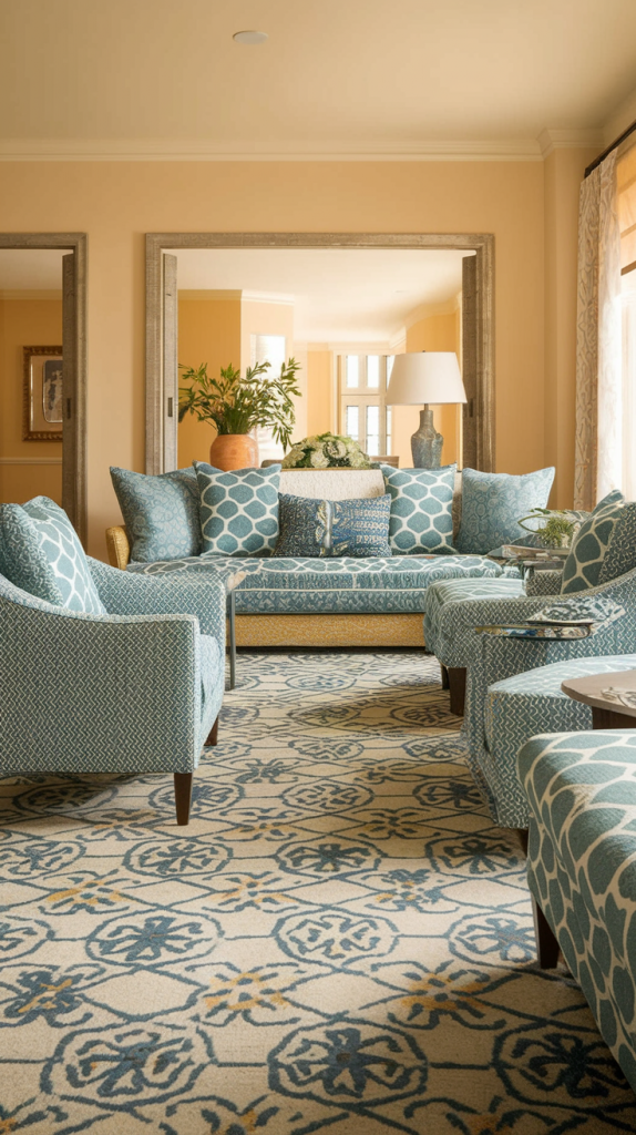 Refreshing Blue And Green Living Room Ideas For Every Style