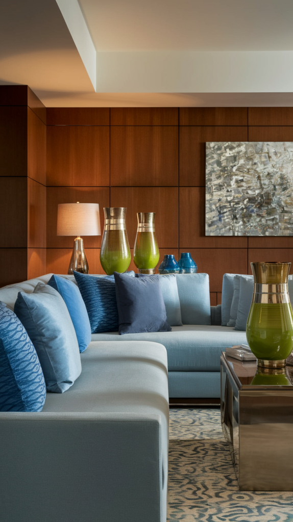 Refreshing Blue And Green Living Room Ideas For Every Style