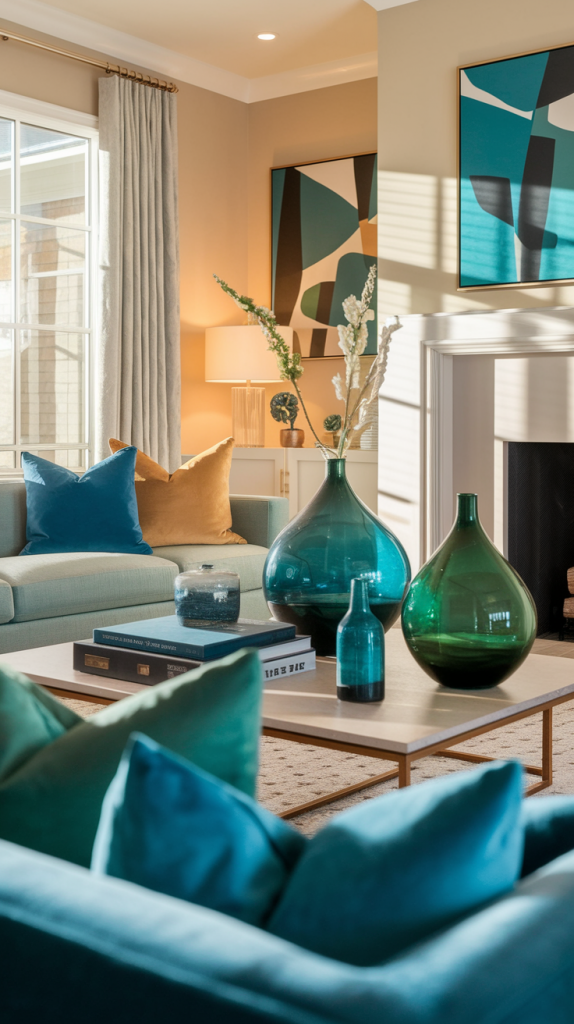 Refreshing Blue And Green Living Room Ideas For Every Style