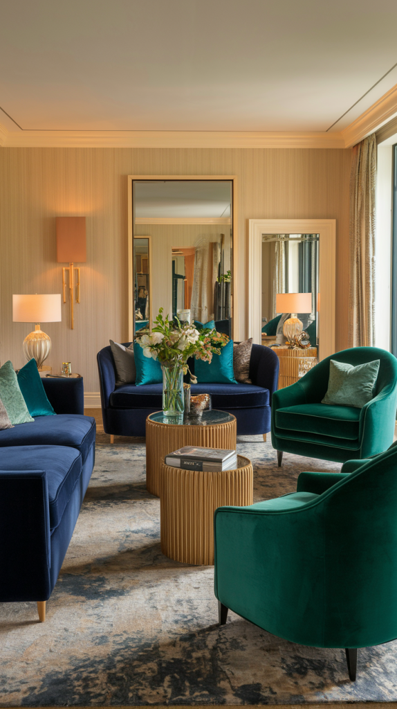 Refreshing Blue And Green Living Room Ideas For Every Style