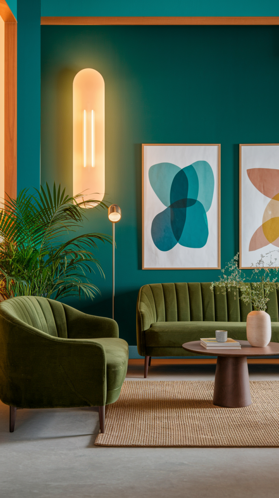 Refreshing Blue And Green Living Room Ideas For Every Style