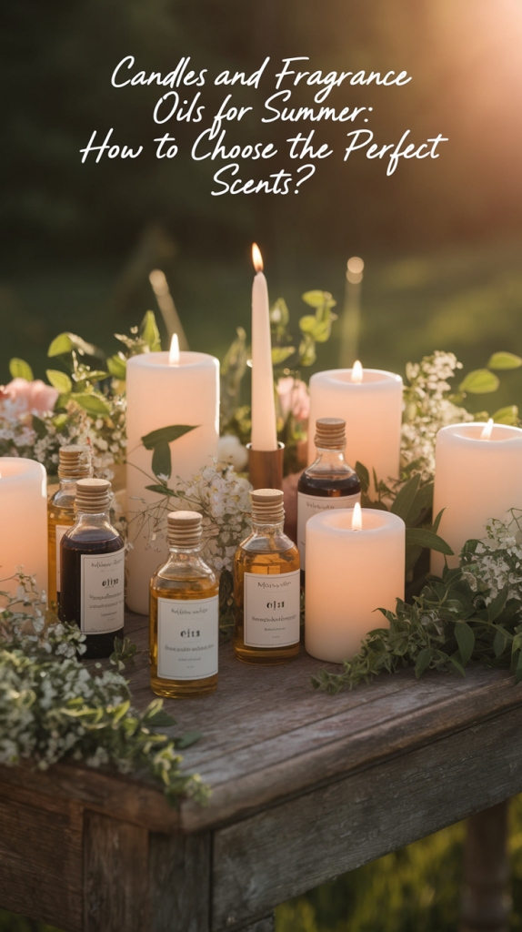 Candles and Fragrance Oils for Summer: How to Choose the Perfect Scents in 2025?