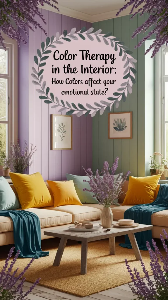 Color Therapy in Interior Design: How Colors Affect Your Emotional State in 2025