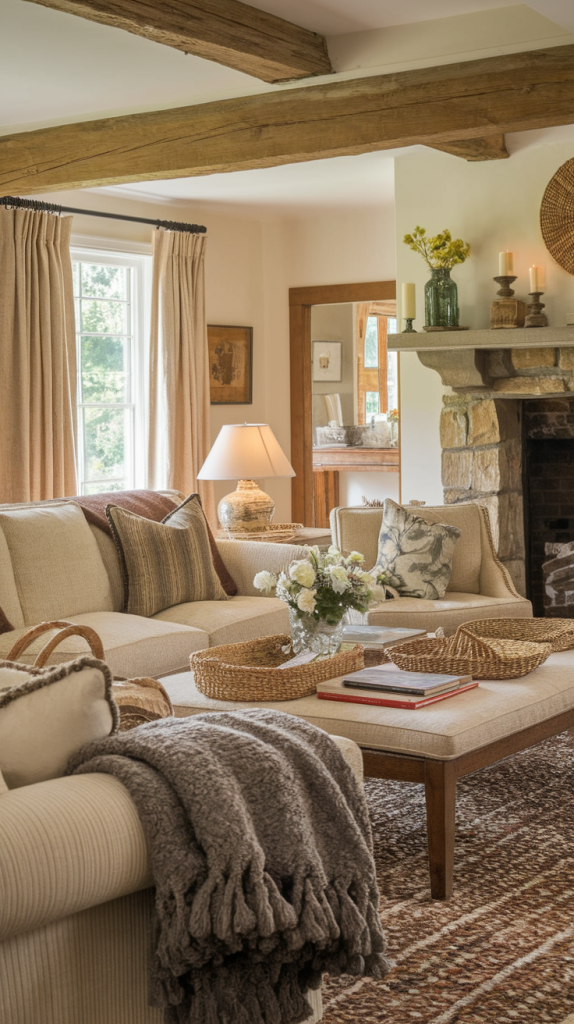30 Charming Cottage Living Room Ideas To Make Your Home Feel Cozy And Inviting
