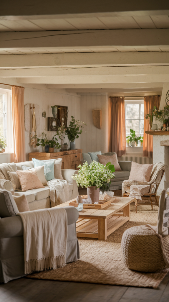30 Charming Cottage Living Room Ideas To Make Your Home Feel Cozy And Inviting