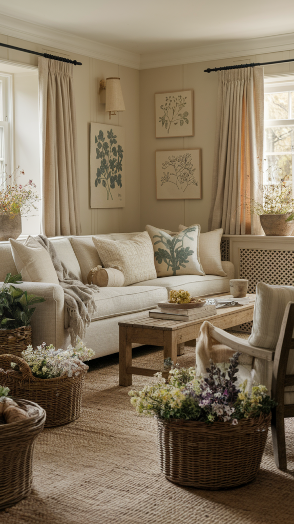 30 Charming Cottage Living Room Ideas To Make Your Home Feel Cozy And Inviting