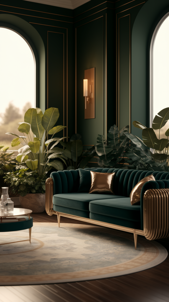 From Modern To Classic: 32 Dark Green Living Room Ideas You’ll Love