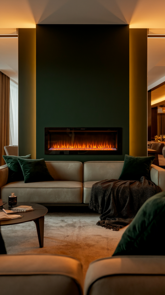 From Modern To Classic: 32 Dark Green Living Room Ideas You’ll Love