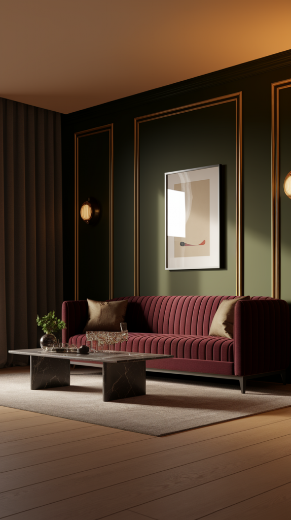 From Modern To Classic: 32 Dark Green Living Room Ideas You’ll Love