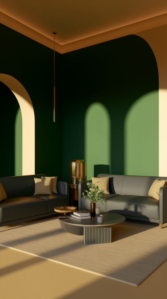 From Modern To Classic: 32 Dark Green Living Room Ideas You’ll Love