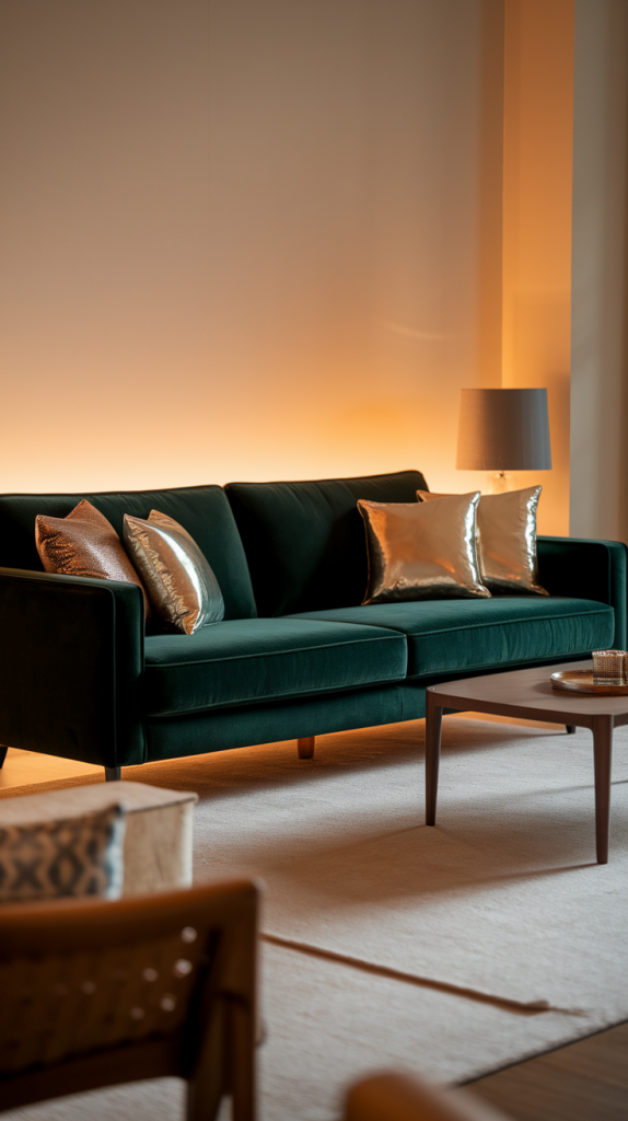 From Modern To Classic: 32 Dark Green Living Room Ideas You’ll Love