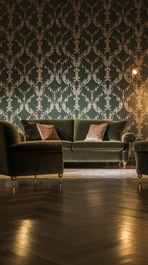 From Modern To Classic: 32 Dark Green Living Room Ideas You’ll Love