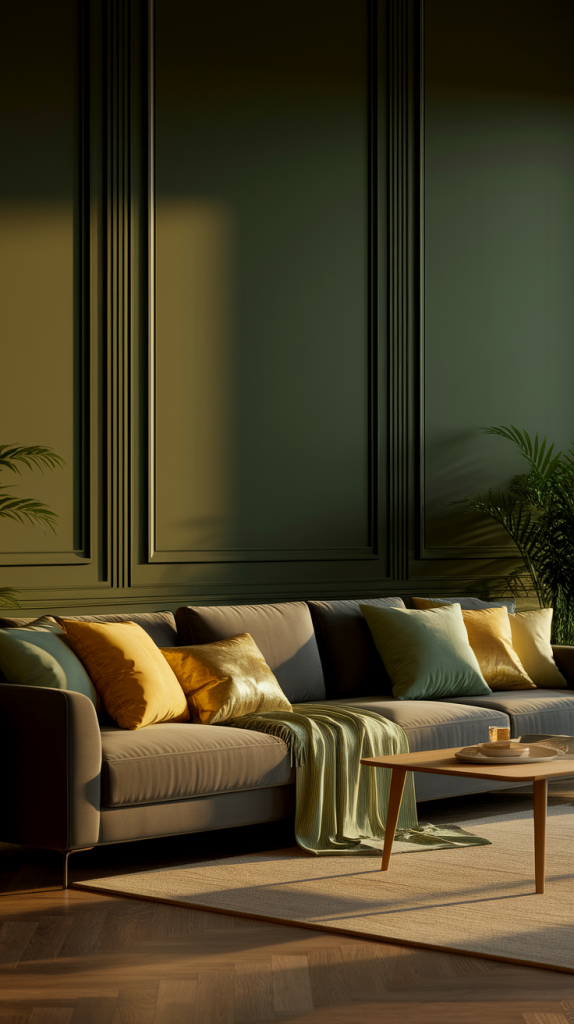 From Modern To Classic: 32 Dark Green Living Room Ideas You’ll Love