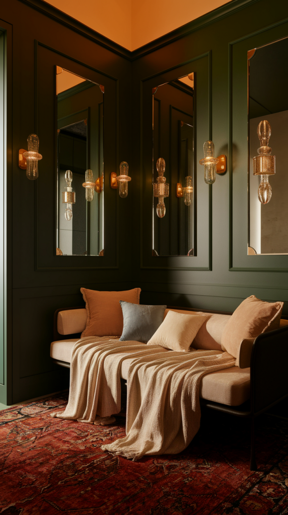 From Modern To Classic: 32 Dark Green Living Room Ideas You’ll Love