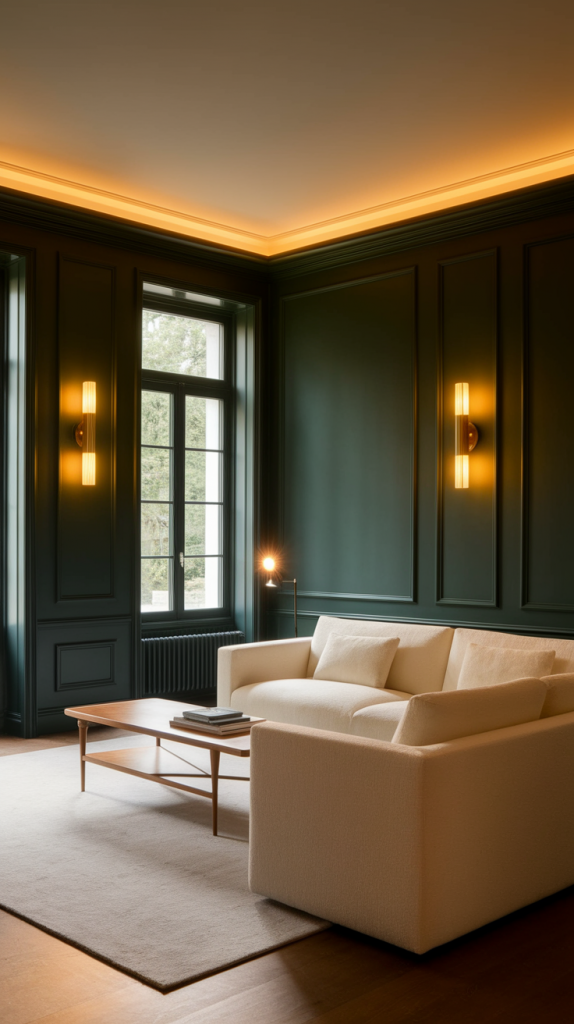 From Modern To Classic: 32 Dark Green Living Room Ideas You’ll Love