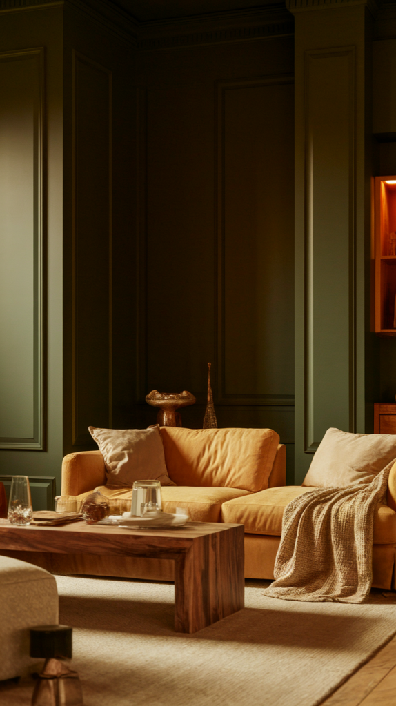 From Modern To Classic: 32 Dark Green Living Room Ideas You’ll Love