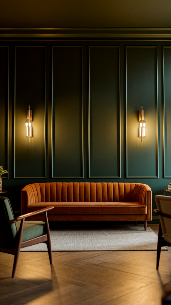 From Modern To Classic: 32 Dark Green Living Room Ideas You’ll Love